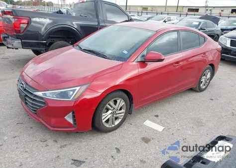 2019 Hyundai Elantra Sel из США, поврежденный, VIN 5NPD84LF9KH478599